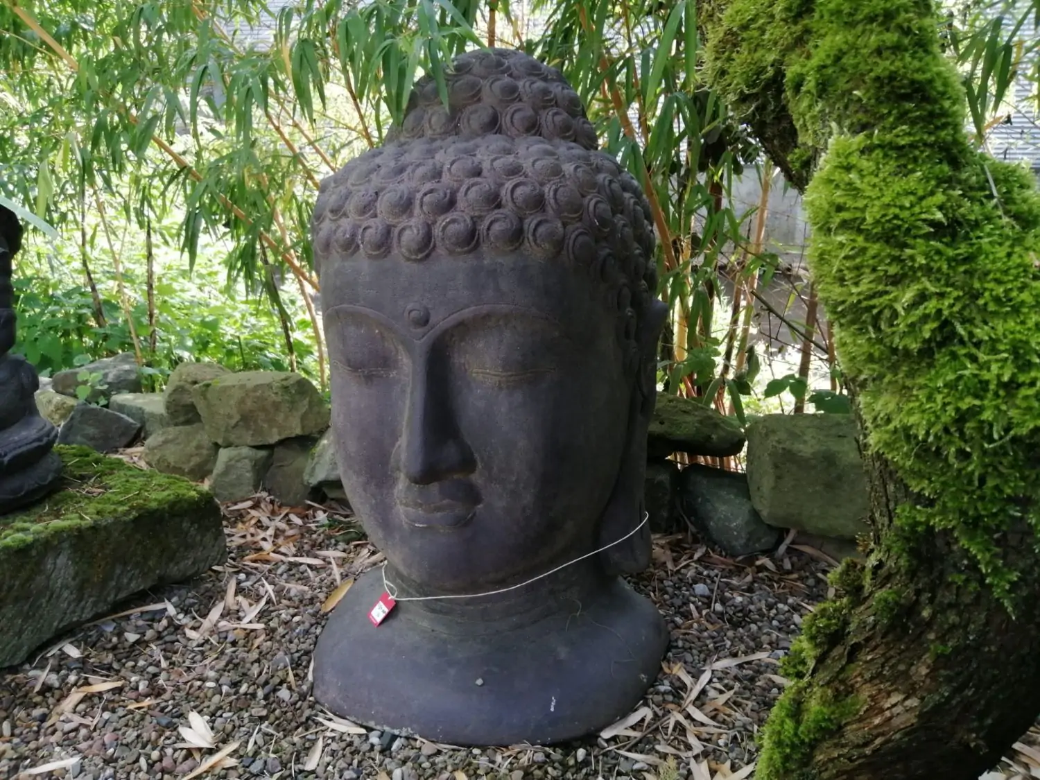 Artikelbild 1 des Artikels “Buddha-Maske, halber Kopf, 100cm Höhe “